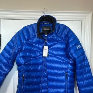 Ralph Lauren Vibrant Blue Puffer Jacket